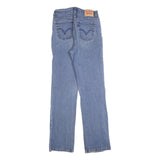LEVI'S 512 Bootcut Womens Jeans Blue Slim Denim Light W26 L30 Classic Fit