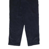 DOCKERS Mens Cotton Blend Navy Relaxed Straight Trousers W36 L32 Casual