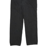 DICKIES Womens Jeans Black Relaxed Straight Denim Medium W26 L31 Workwear
