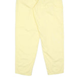 OUT OF AFRICA Womens Cotton Blend Yellow Regular Trousers W26 L30 Casual Comfort