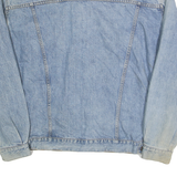 LEVI'S Mens Blue Denim Jacket XL Cotton Classic Button Closure Casual Style