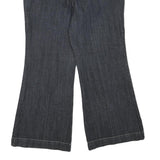 Womens Regular Fit Wide-Leg Denim Cotton Blend Jeans W34 L28 Stylish Comfort