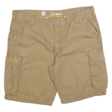CARHARTT Mens Shorts Beige Relaxed Fit Cargo 2XL W40 Cotton Blend Workwear