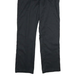 DICKIES Mens Cotton Black Regular Straight Trousers W38 L34 Workwear Zip Closure