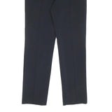 ESCADA Womens Polyester Blend Navy Regular Straight Trousers W28 L27 Smart