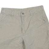 CARHARTT Mens Shorts Beige Casual M W32 Utility Workwear Cotton Blend