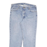 CARHARTT Mens Regular Fit Denim Jeans Light Blue W40 L34 Classic Cotton Zip