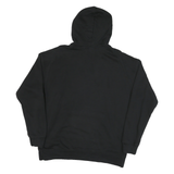 ADIDAS Womens Black Hoodie L Cotton Blend Pullover Logo Casual