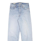 LEVI'S Womens Regular Fit Straight Denim Light W28 L28 Classic Cotton Blend
