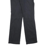 COLUMBIA Womens Black Cotton Blend Regular Straight Trousers W32 L32 Outdoor