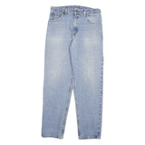 CARHARTT Mens Relaxed Light Blue Denim Jeans W32 L30 Casual Workwear Zip Closure