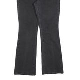 LEVI'S 515 Womens Jeans Black Regular Flared Denim Medium W30 L30 Stylish Fit