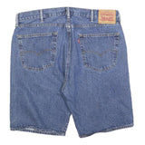LEVI'S Mens Shorts Blue Denim Classic 2XL W40 Cotton Blend Comfortable Casual