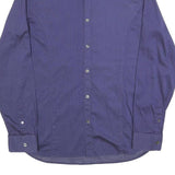 TED BAKER Mens Blue Shirt M Cotton Blend Casual Smart Workwear