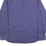 TED BAKER Mens Blue Shirt M Cotton Blend Casual Smart Workwear