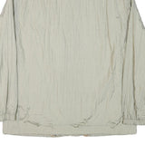 NEYELLE Womens Beige Jacket XL Polyester Blend Plain Zip Lightweight Casual