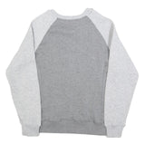 TOP OF THE WORLD Womens Grey & Light Grey Ohio State Buckeyes Crew Neck S