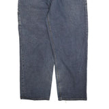 FIEND Mens Regular Fit Blue Denim Jeans W36 L31 Distressed Workwear Style