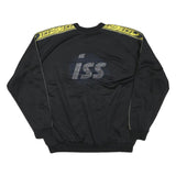 GEMS Mens Black & Yellow Logo Crew Neck XL Sports Style Sweatshirt