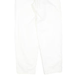 LEVI'S 535 Womens White Regular Straight Denim Light W27 L32 Cotton Blend Zip