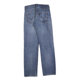 LEVI'S 501 Mens Jeans Blue Regular Straight Denim Medium W28 L28 Classic Button