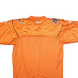 REEBOK Mens Orange BC Lions Graphic T-Shirt M Short Sleeve V-Neck Sportswear