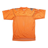 REEBOK Mens Orange BC Lions Graphic T-Shirt M Short Sleeve V-Neck Sportswear