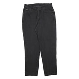 LEE Mens Black Regular Fit Straight Denim Jeans W30 L28 Classic Cotton Blend Zip
