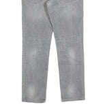 LEVI'S 511 Slim Mens Jeans Grey Slim Straight Denim Medium W32 L30 Stylish