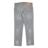LEVI'S 511 Slim Mens Jeans Grey Slim Straight Denim Medium W32 L30 Stylish