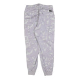 REELL Mens Cotton Blend Slim Faded Purple Cargo Joggers W32 L28 Zip Closure
