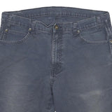DICKIES Mens Shorts Blue Cargo XL W34 Workwear Cotton Blend Durable