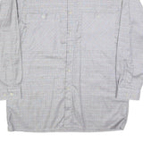 SIRNA Mens Grey Shirt L Cotton Blend Classic Fit Button Front Pocket Casual