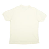 POLO RALPH LAUREN Mens White Cotton Short Sleeve Polo Shirt XL Classic Fit