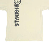ADIDAS Mens Cream Originals Graphic T-Shirt M Short Sleeve Crew Neck Casual Wear