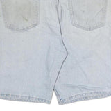 WRANGLER Mens Denim Blue Shorts L W38 Classic Fit Casual Cotton