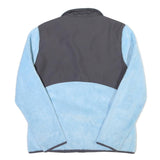 FILA Womens Blue & Grey Sport Zip Jacket L Polyester Blend Fleece Casual