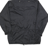 HELLY HANSEN Womens Black Outdoor Jacket L Polyester Plain Zip Hooded