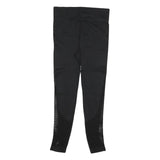 Womens Black Polyester Blend Slim Skinny S W26 L25 High Waist Stylish Joggers