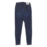TRUE RELIGION Womens Jeans Blue Slim Skinny Denim Medium W26 L29 Zip
