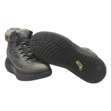 KYBUN Womens Ankle Boots Leather Grey UK 4.5 High Comfort Winter Casual Footwear