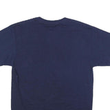 JERZEES Mens Navy Blue Grizzlies Basketball T-Shirt L Short Sleeve Crew Neck