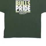 CHAMPION Mens Green South Florida Bulls Pride Graphic T-Shirt XL Crew Neck Short