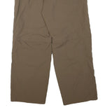 HELLY HANSEN Mens Polyester Blend Brown Relaxed Straight Trousers W35 L29