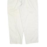 POLO RALPH LAUREN Mens Cotton Blend White Regular Fit Straight Trousers W36 L27