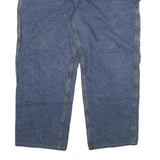 CARHARTT Mens Jeans Blue Relaxed Loose Denim Rinse W42 L29 Workwear Utility