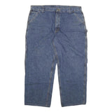 CARHARTT Mens Jeans Blue Relaxed Loose Denim Rinse W42 L29 Workwear Utility