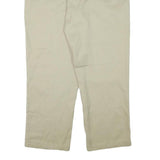 DICKIES Mens Cotton Blend Beige Regular Fit Straight Leg Trousers W38 L29