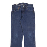 LEVI'S 501 BIG E Mens Jeans Blue Regular Straight Denim Medium W33 L34 Classic