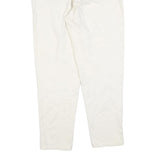 UNIVERSAL Womens Slim White Jeans Cotton Blend W30 L28 Classic Straight Zip